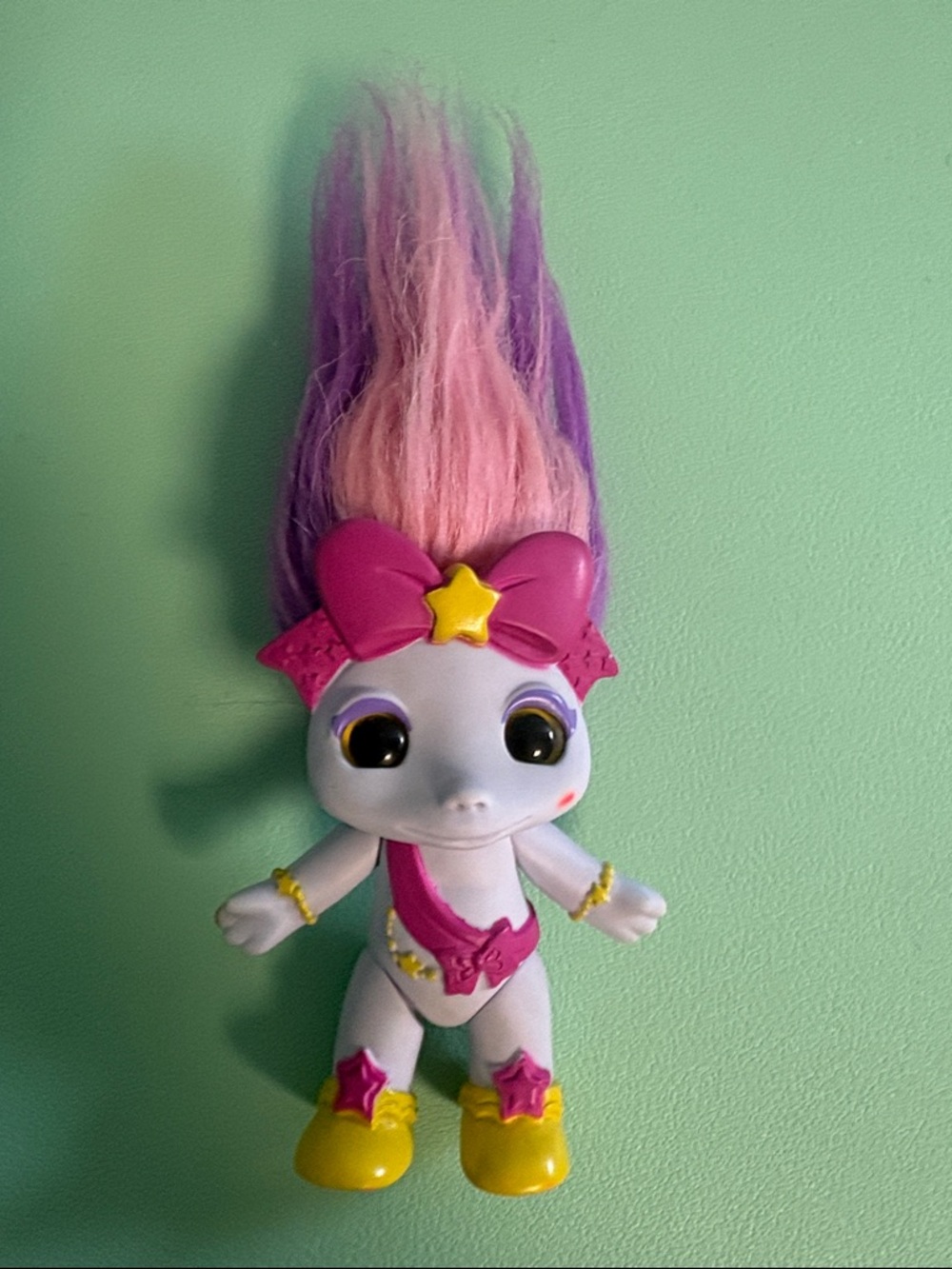 Moose Toys The Zelfs Series 6 Wishbeam Figure, Kids Troll Doll Toy
